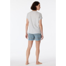 Schiesser Damen Schlafanzug kurz wonder white heather