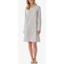 Schiesser Damen Nachthemd lg. 95cm silbergrau-mel.