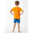 Schiesser Kleinkinder Jungen Schlafanzug kurz orange ST