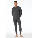 Schiesser Herren Langarmshirt Rundhals grau-mel.