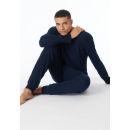 Schiesser Herren Shirt Langarm nachtblau  bis. 58