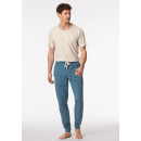 Schiesser Herren Hose lang blaugrau