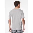 Schiesser Herren T-Shirt Rundhals grau-mel.