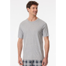 Schiesser Herren T-Shirt Rundhals grau-mel.