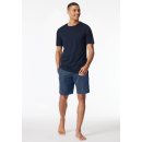 Schiesser Herren T-Shirt Rundhals grau-mel.