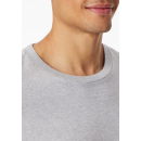 Schiesser Herren Langarmshirt Rundhals grau-mel.