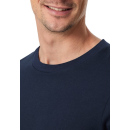 Schiesser Herren Langarmshirt Rundhals grau-mel.