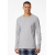 Schiesser Herren Langarmshirt Rundhals grau-mel.