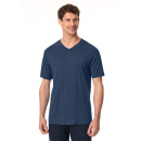 Schiesser Herren T-Shirt V-Ausschnitt royal