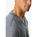 Schiesser Herren Langarmshirt V-Ausschnitt