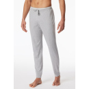 Schiesser Herren Hose lang grau-mel.