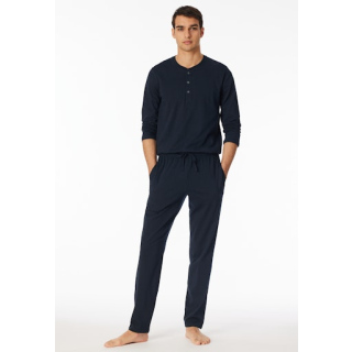 Schiesser Herren Hose lang dunkelgrau