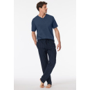 Schiesser Herren Hose lang dunkelgrau
