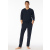 Schiesser Herren Hose lang dunkelgrau
