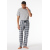 Schiesser Herren Hose lang dunkelgrau