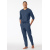 Schiesser Herren Hose lang dunkelgrau