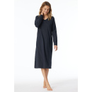 Schiesser Damen Nachthemd langarm 110 cm admiral