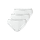Schiesser Damen 3PACK Rio Slip schwarz