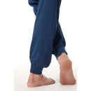 Schiesser Herren Schlafanzug lang blau