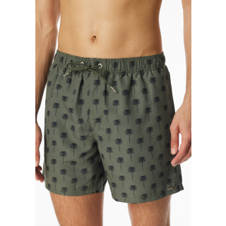 Schiesser Herren Badehose Shorts grün