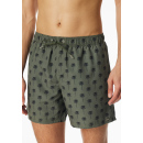 Schiesser Herren Badehose Shorts grün
