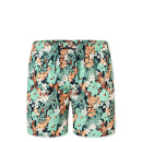 Schiesser Herren Badehose Shorts grün