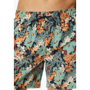 Schiesser Herren Badehose Shorts grün