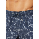Schiesser Herren Badehose Shorts grün