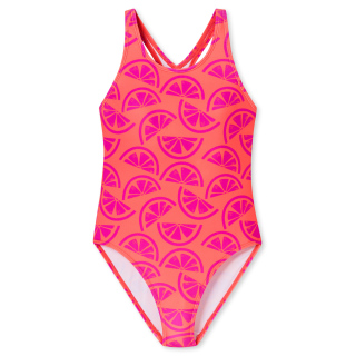 Schiesser Schüler Mädchen Badeanzug vivid red