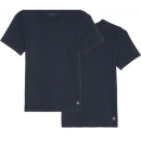Marco Polo T Shirt 2 er Pack Gr. XXL dunkelblau u. weiss