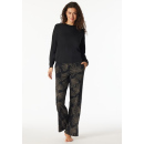 Schiesser Damen Schlafanzug lang jade