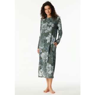 Schiesser Damen Nachthemd lang Arm, 120cm