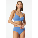 Schiesser Damen Soft BH mit Schale schwarz