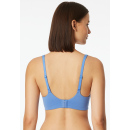 Schiesser Damen Soft BH mit Schale schwarz