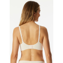Schiesser Damen Soft BH mit Schale schwarz