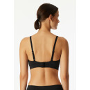 Schiesser Damen Bustier mit herausn. Pads schwarz