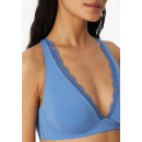 Schiesser Damen Soft BH schwarz