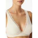 Schiesser Damen Soft BH schwarz