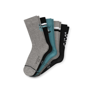 Schiesser Schueler Jungen 5 Pack Kindersocken sortiert 1