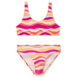 Schiesser Schüler Mädchen Bustier Bikini Set vivid red