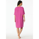 Schiesser Damen Nachthemd kurzarm, 90 cm fuchsia