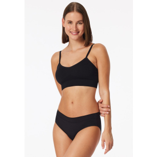 Schiesser Damen Rio Periodenslip schwarz