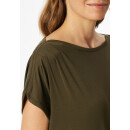 Schiesser Damen Schlafanzug 3/4, kurzarm terracotta