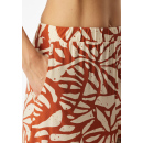 Schiesser Damen Schlafanzug 3/4, kurzarm terracotta