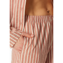 Schiesser Damen Schlafanzug lang terracotta