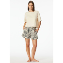 Schiesser Damen T-Shirt Rundhals matcha latte
