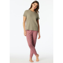 Schiesser Damen T-Shirt Rundhals jade