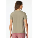 Schiesser Damen T-Shirt Rundhals jade
