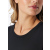 Schiesser Damen Shirt langarm Rundhals schwarz