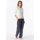 Schiesser Damen Shirt langarm Rundhals naturweiss